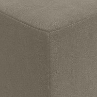 Produktbild för Fällbar Soffbed 75 x 63 x 45 cm Ljusgrå