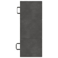 Produktbild för Fällbar Soffbed 75 x 63 x 45 cm Mörkgrå
