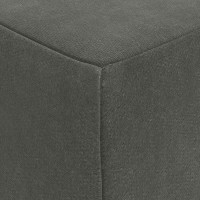 Produktbild för Fällbar Soffbed 75 x 63 x 45 cm Mörkgrå