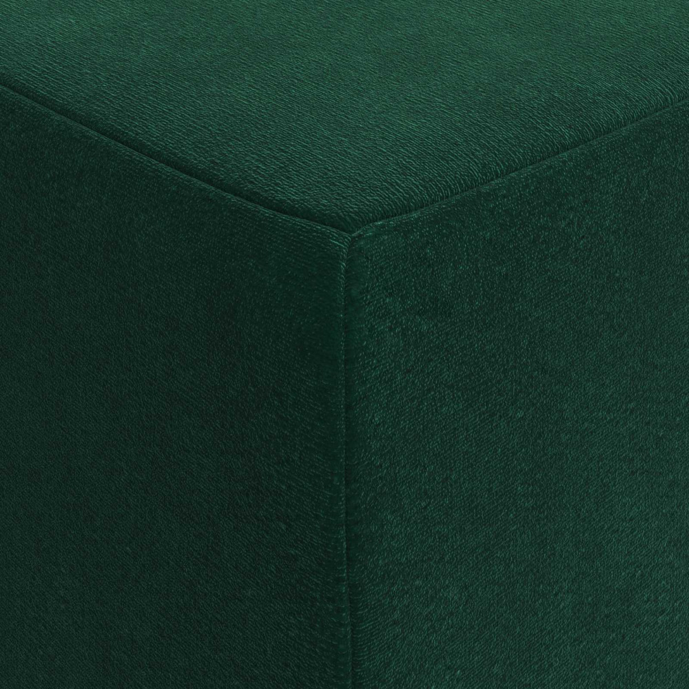 Produktbild för Fällbar Soffbed 75 x 63 x 45 cm Mörkgrön