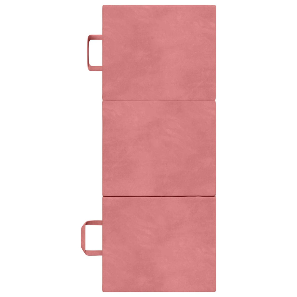 Produktbild för Fällbar Soffbed 75 x 63 x 45 cm Rosa