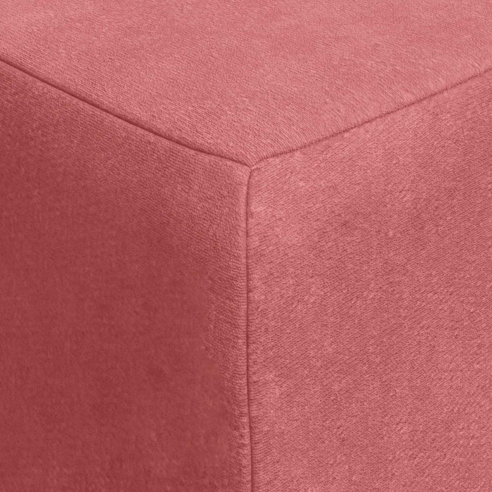 Produktbild för Fällbar Soffbed 75 x 63 x 45 cm Rosa