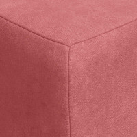 Produktbild för Fällbar Soffbed 75 x 63 x 45 cm Rosa