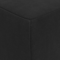 Produktbild för Fällbar Soffbed 75 x 63 x 45 cm Svart