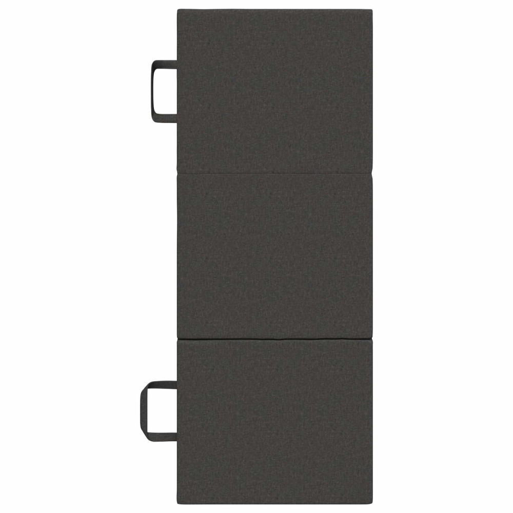Produktbild för Fällbar Soffbed 90 x 63 x 45 cm Mörkgrå