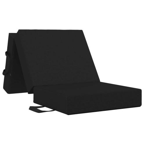 vidaXL Fällbar Soffbed 90 x 63 x 45 cm Svart