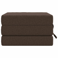 Produktbild för Fällbar Soffbed 90 x 63 x 45 cm Taupe