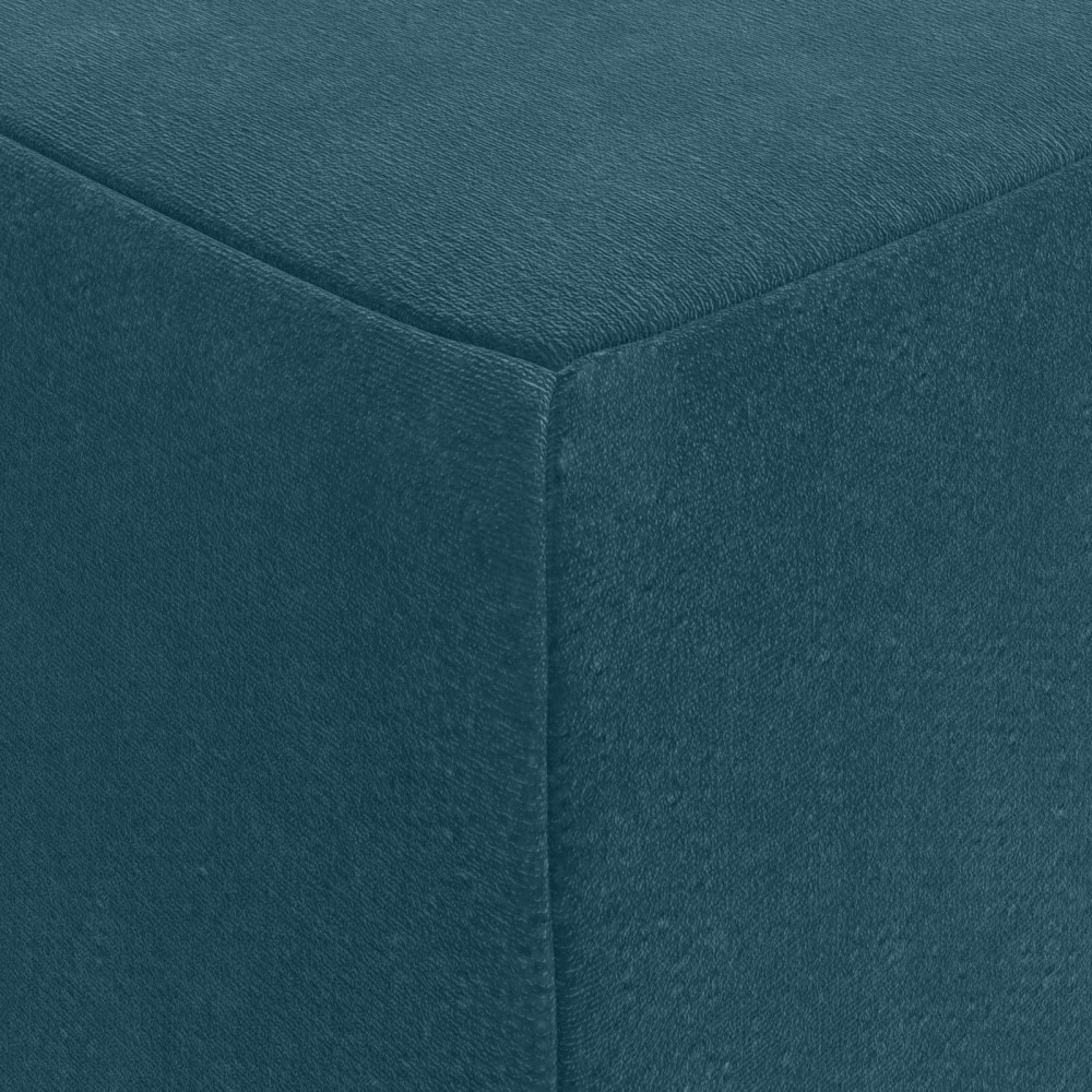 Produktbild för Fällbar Soffbed 90 x 63 x 45 cm Blå