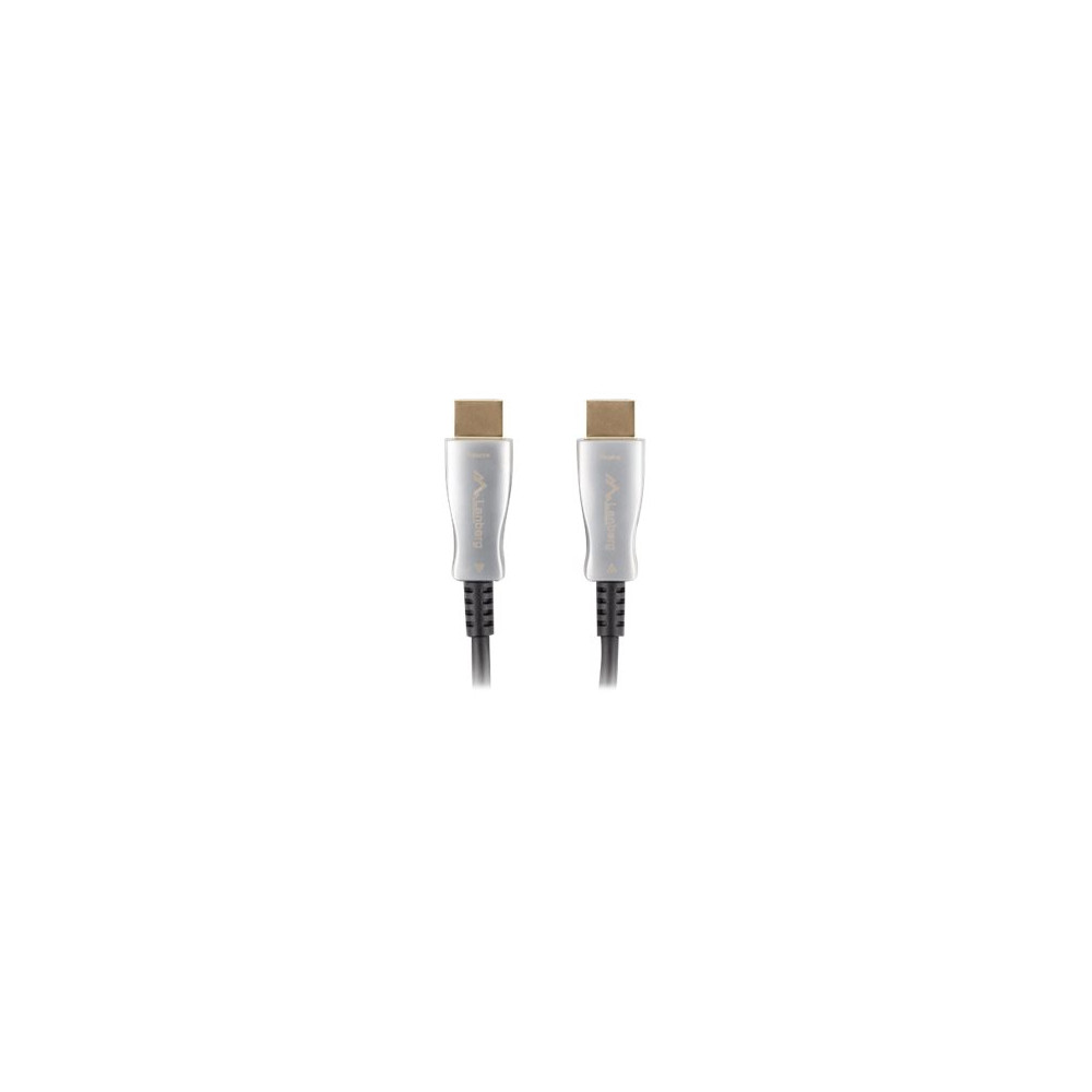 Produktbild för Lanberg HDMI-kabel med Ethernet - 100 m