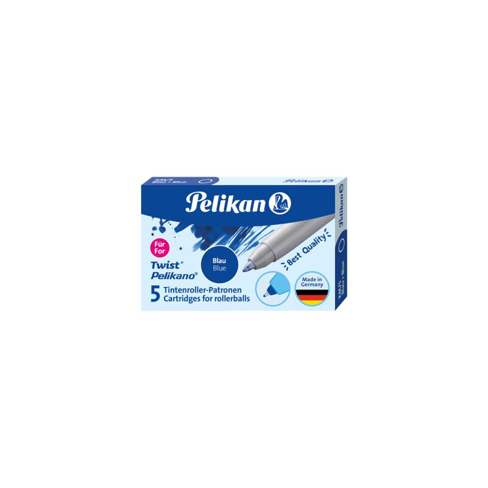 Produktbild för Refill Pelikan Twist blå 5/fp
