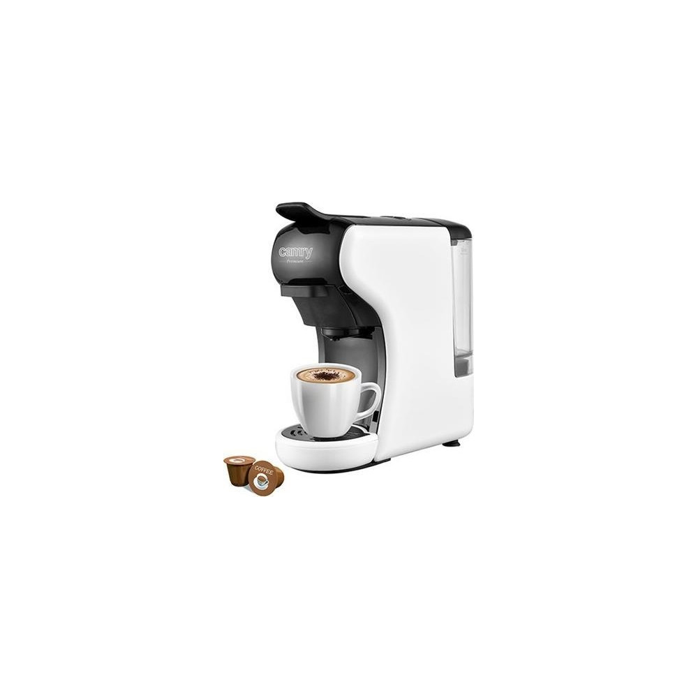 Produktbild för Camry Premium CR 4414 - kaffemaskin - 19 bar - vit