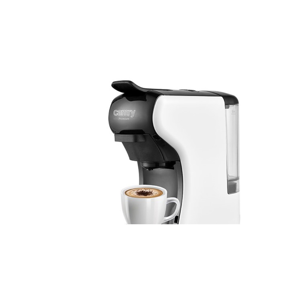 Produktbild för Camry Premium CR 4414 - kaffemaskin - 19 bar - vit