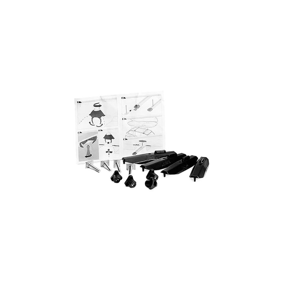 Produktbild för Thule 697-4, Adapter, Aluminium, Sort, Thule Fast-Grip, Thul...