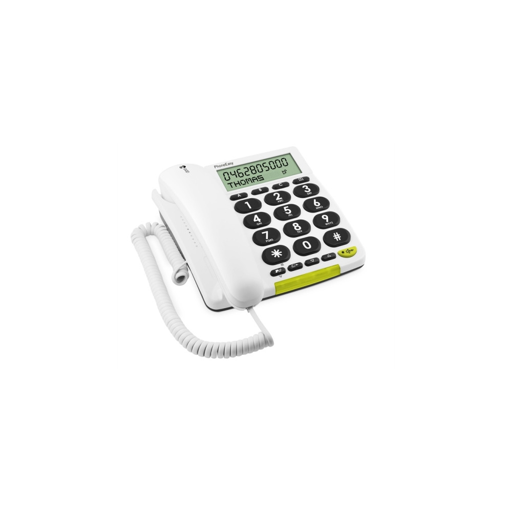 Produktbild för DORO PhoneEasy 312cs - fast telefon med nummerpresentation