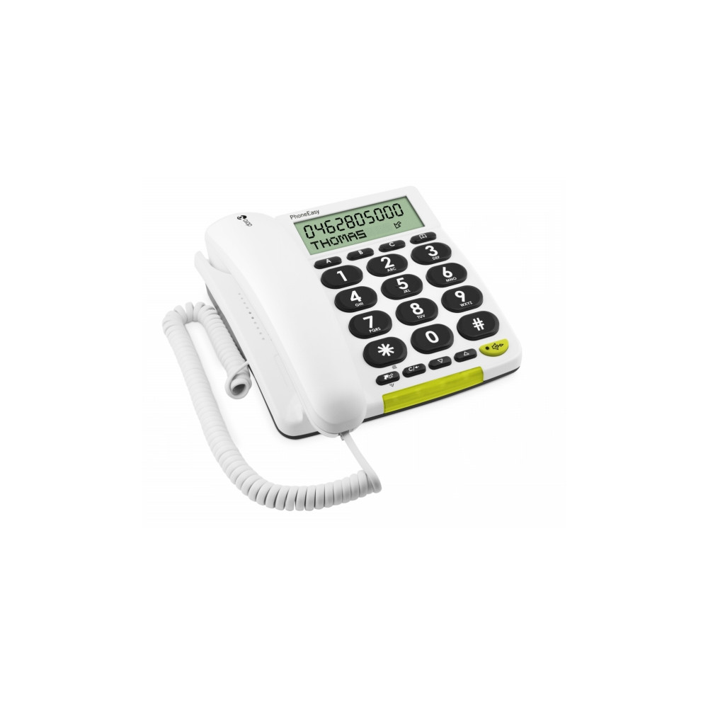 Produktbild för DORO PhoneEasy 312cs - fast telefon med nummerpresentation