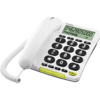 Produktbild för DORO PhoneEasy 312cs - fast telefon med nummerpresentation
