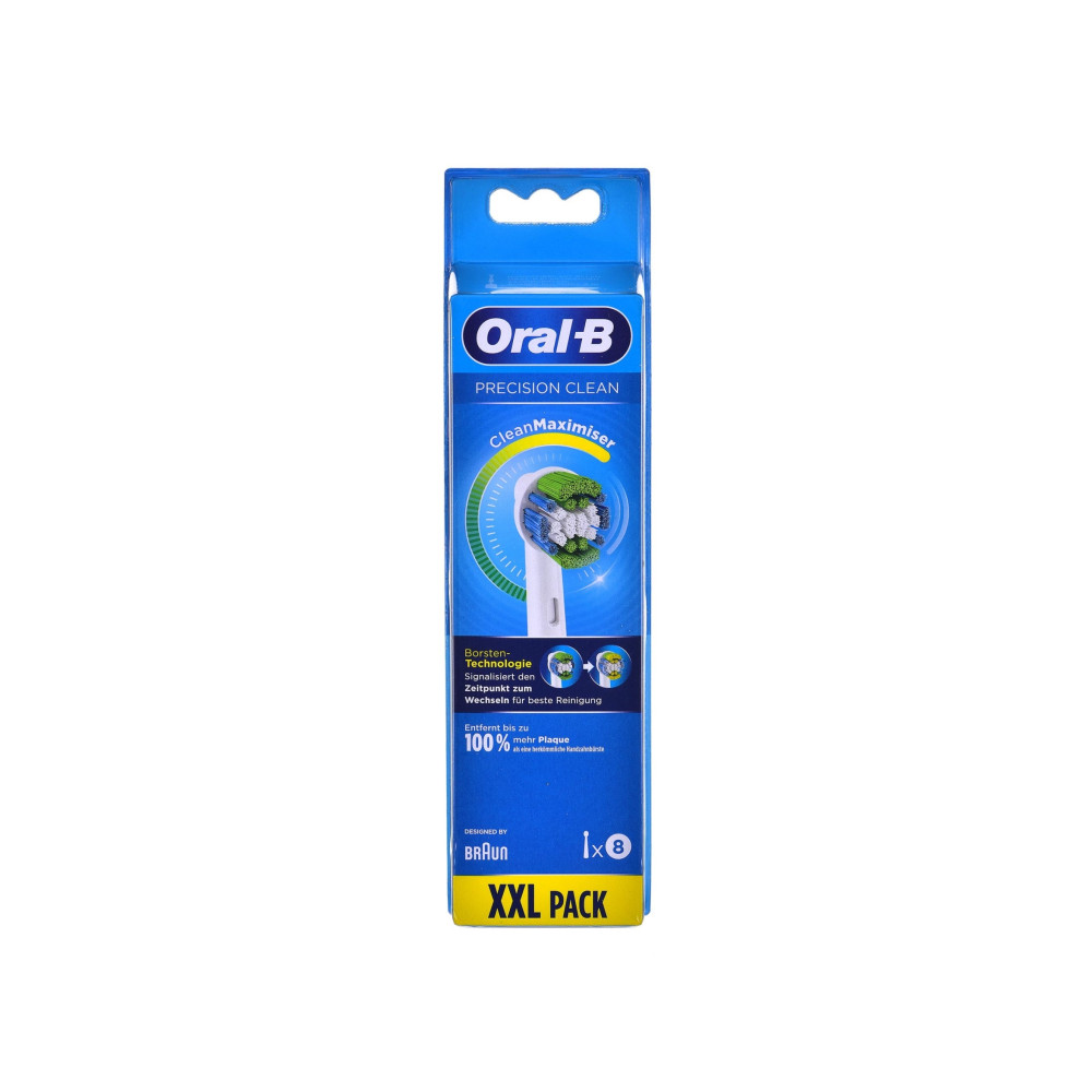 Produktbild för Oral-B utbytbara borsthuvuden Precision Clean 8-pack (EB20RB...
