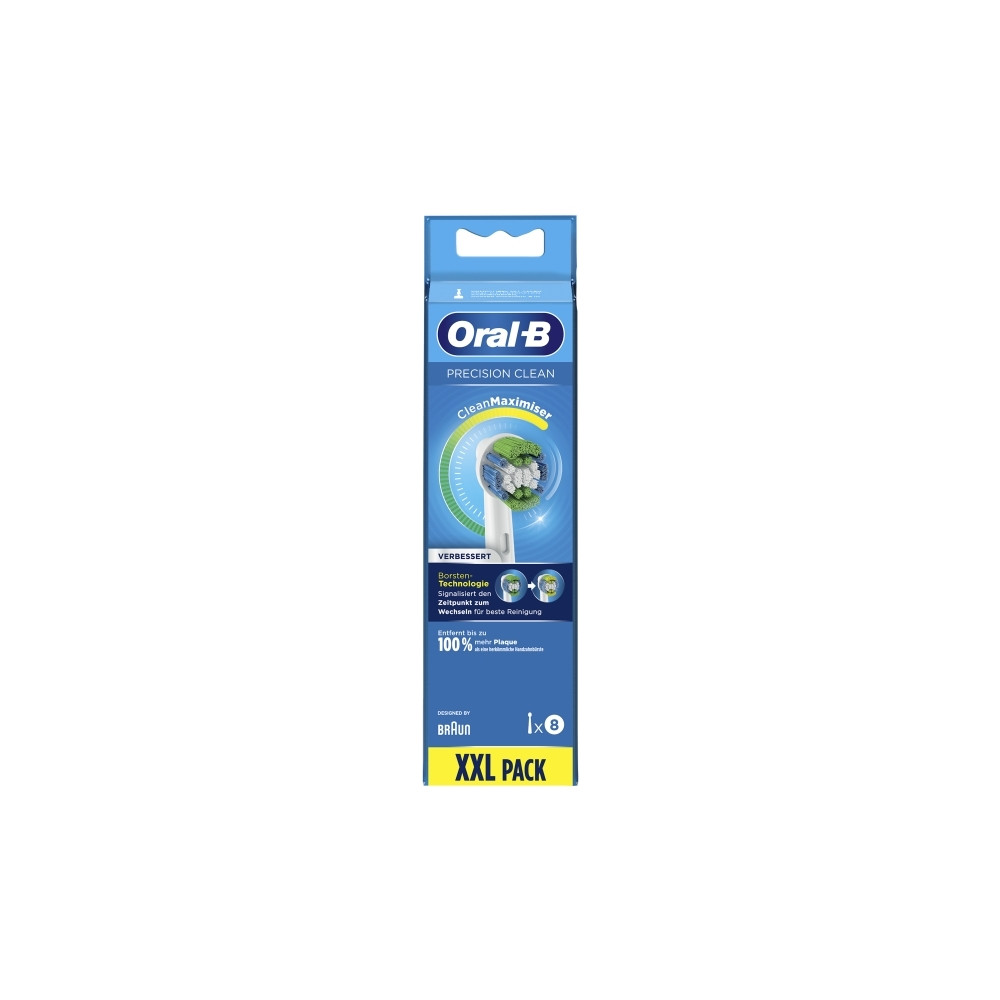 Produktbild för Oral-B utbytbara borsthuvuden Precision Clean 8-pack (EB20RB...