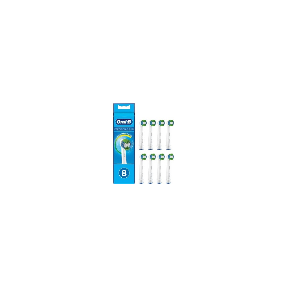 Produktbild för Oral-B utbytbara borsthuvuden Precision Clean 8-pack (EB20RB...