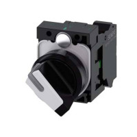 Produktbild för SIEMENS omkopplare, kan vara belyst, 22 mm, rund, plast, sva...