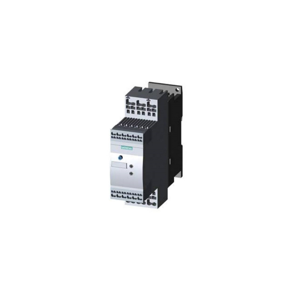 Produktbild för SIEMENS SIRIUS mjukstart 32A, 200-480V AC, 15kW, styrspännin...
