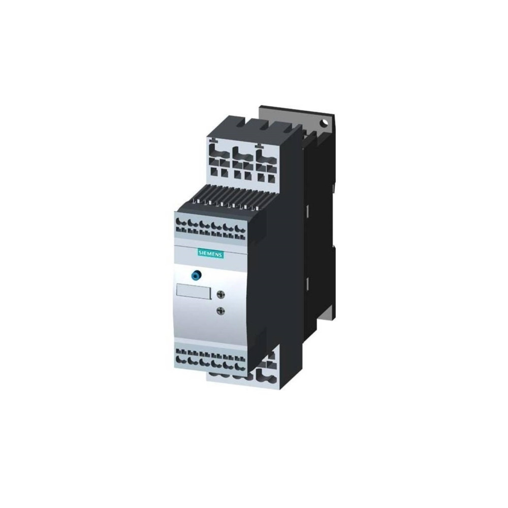 Produktbild för SIEMENS SIRIUS mjukstart 32A, 200-480V AC, 15kW, styrspännin...