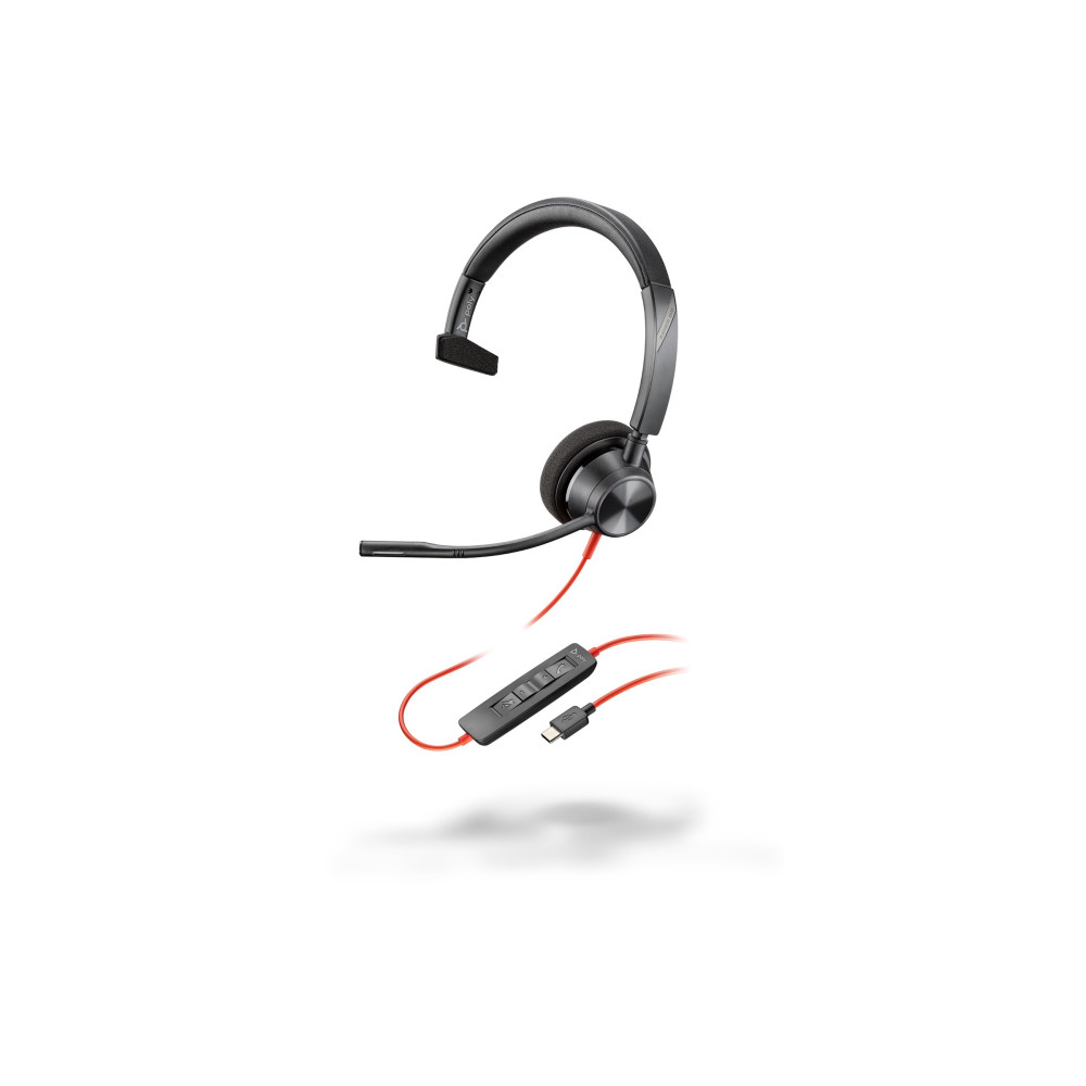 Produktbild för HP Poly Blackwire 3310 - headset - USB-C