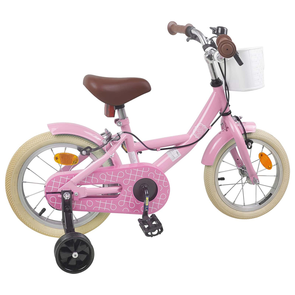 Produktbild för Barncykel 12 Tum för 2-4 åringar Ljusrosa