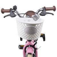 Produktbild för Barncykel 16 Tum för 4-6 år gamla Ljusrosa