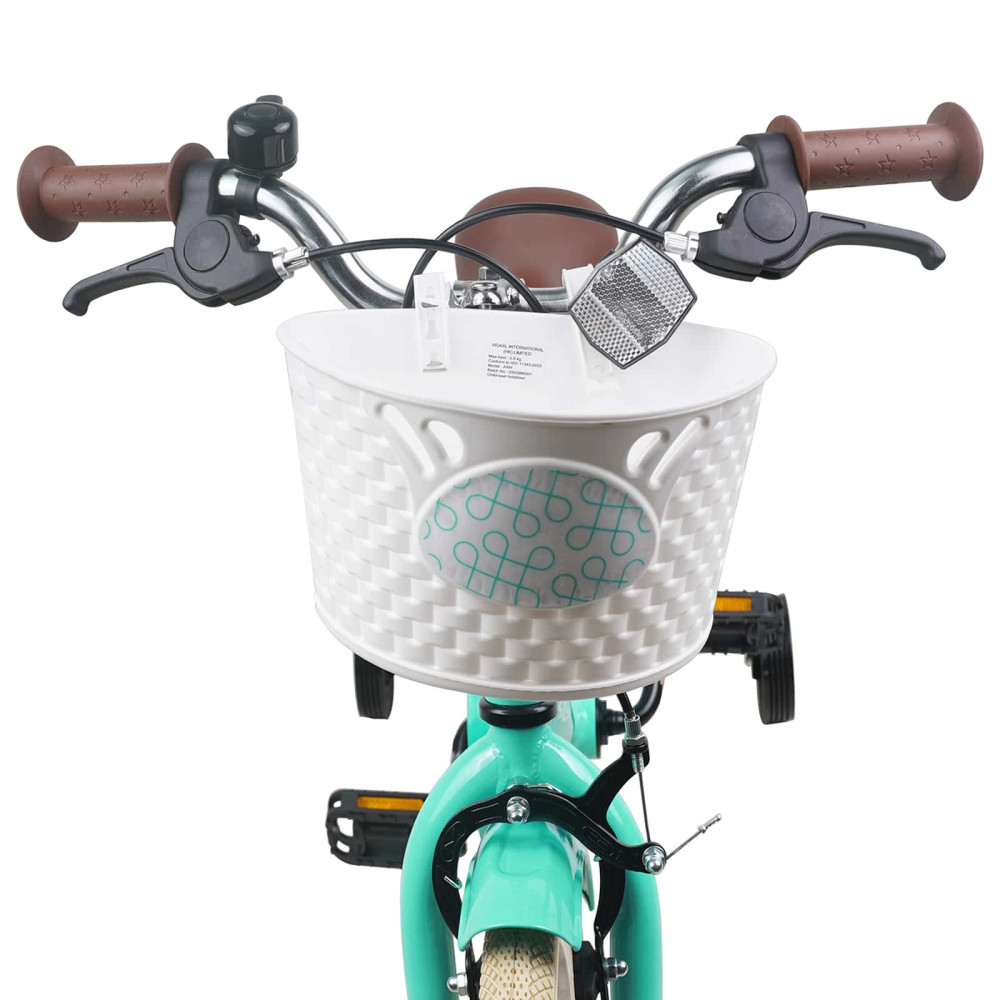 Produktbild för Barncykel 14 Tum från 3-5 år gammal Havgrön