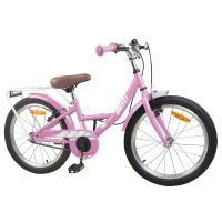 Produktbild för Barncykel 20 Tum för 6-11 år gamla Ljusrosa