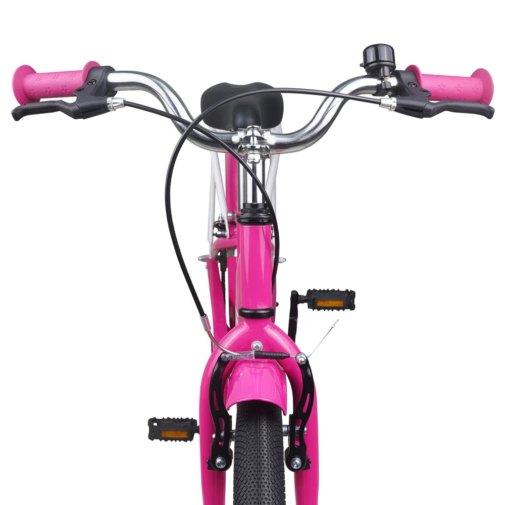 Produktbild för Barncykel 20 Tum för 6-11 år gamla Rosa