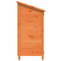 Produktbild för Trädgårdshus med tak Brun 59 x 56 x 113,5 cm Massivt Furu