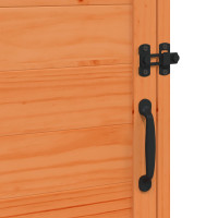 Produktbild för Trädgårdshus med tak Brun 59 x 56 x 113,5 cm Massivt Furu