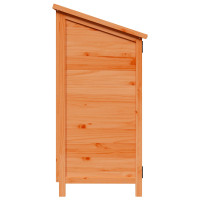 Produktbild för Trädgårdshus med tak Brun 106,5 x 56 x 113,5 cm Massivt Furu