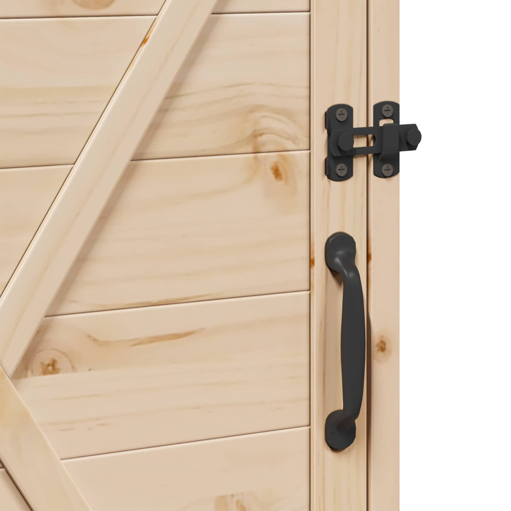 Produktbild för Trädgårdshus med tak Naturlig 59,5 x 56 x 113,5 cm Massivt Furu
