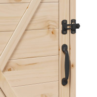 Produktbild för Trädgårdshus med tak Naturlig 59,5 x 56 x 113,5 cm Massivt Furu