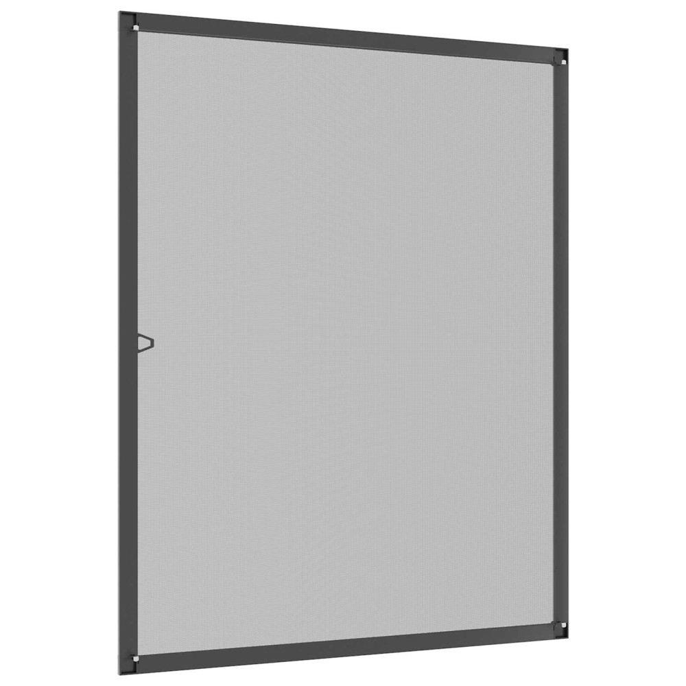 Produktbild för Myggnät för fönster Anthracit 130 x 150 cm