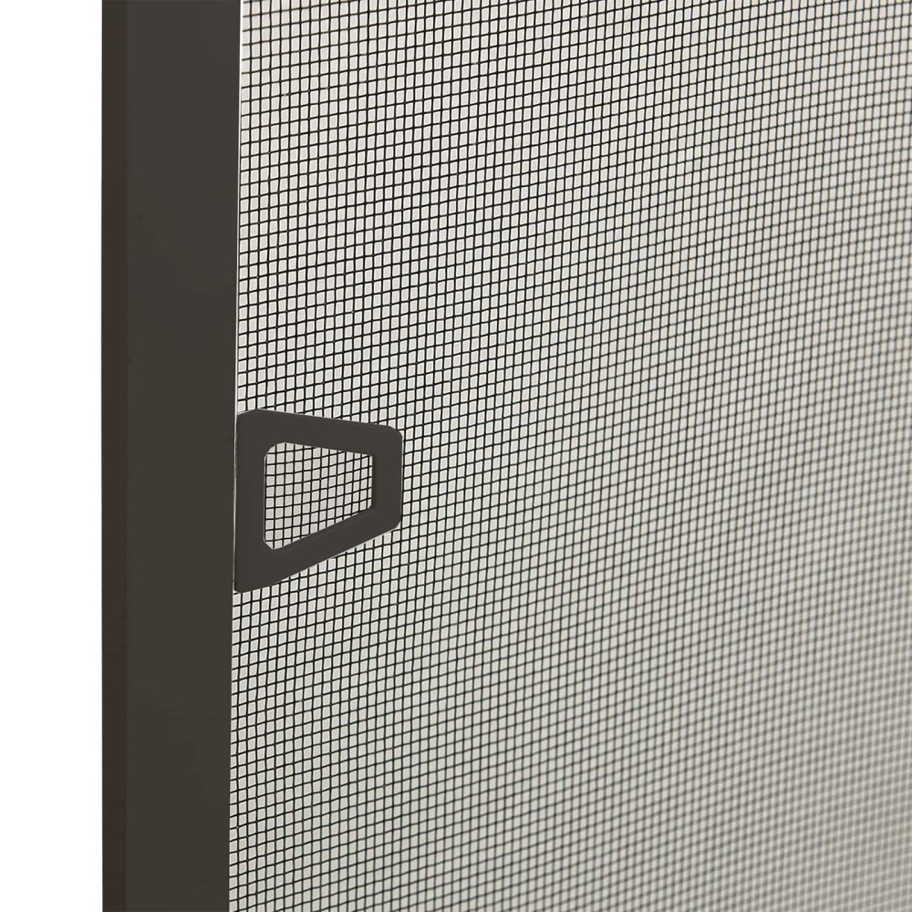 Produktbild för Myggnät för fönster Anthracit 130 x 150 cm