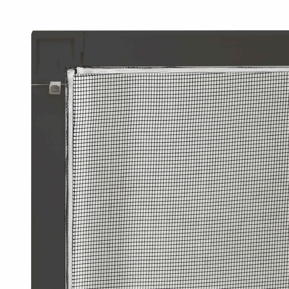 Produktbild för Myggnät för fönster Anthracit 130 x 150 cm
