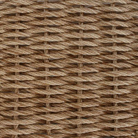 Produktbild för Trädgårdsbord Beige 100 x 55 x 37 cm PE Rattan och Glas