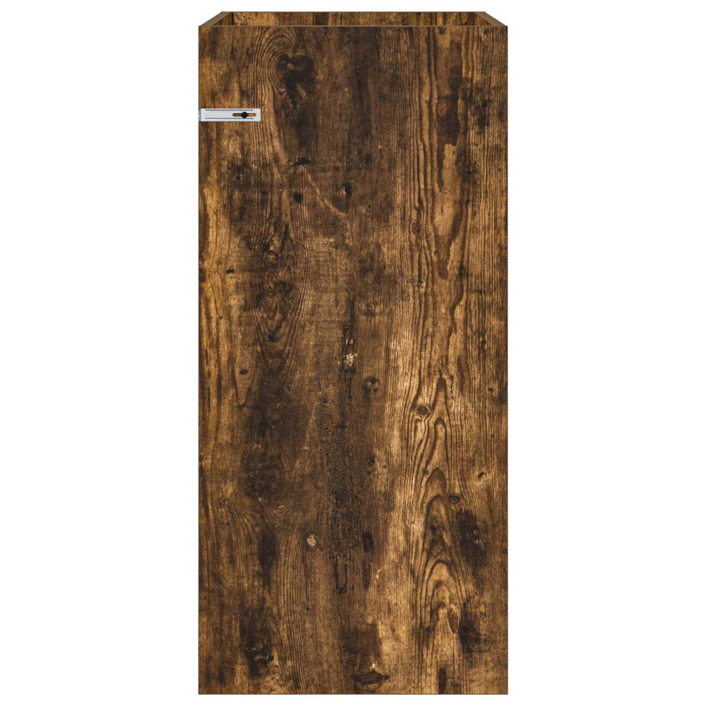 Produktbild för Badrum Under Diskbänk Skåp Rökt ek 56 x 37,5 x 81 cm