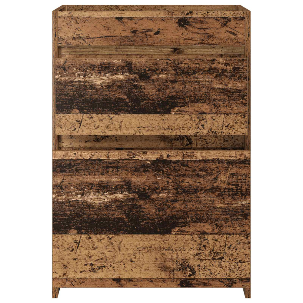 Produktbild för Badrum Under Diskbänk Skåp Gammalt trä 56 x 37,5 x 81 cm