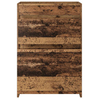 Produktbild för Badrum Under Diskbänk Skåp Gammalt trä 56 x 37,5 x 81 cm