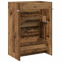 Produktbild för Badrum Under Diskbänk Skåp Gammalt trä 56 x 37,5 x 81 cm