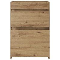 Produktbild för Badrum Under Diskbänk Skåp Artisan-ek 56 x 37,5 x 81 cm