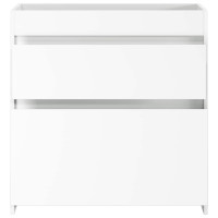Produktbild för Badrum Under Diskbänk Skåp Vit 78,5 x 37,5 x 81 cm