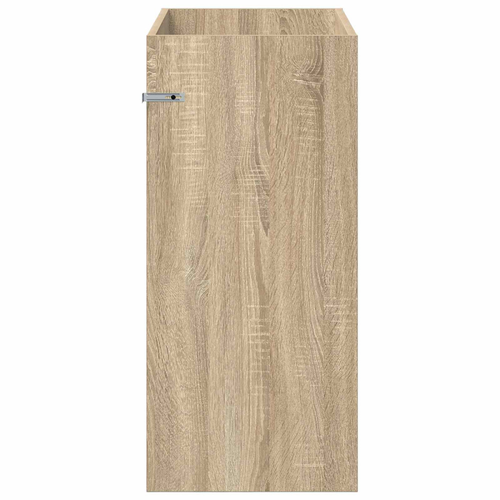 Produktbild för Badrum Under Diskbänk Skåp Sonoma-ek 78,5 x 37,5 x 81 cm