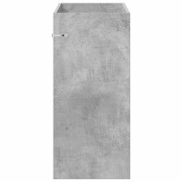 Produktbild för Badrum Under Diskbänk Skåp Betonggrå 78,5 x 37,5 x 81 cm