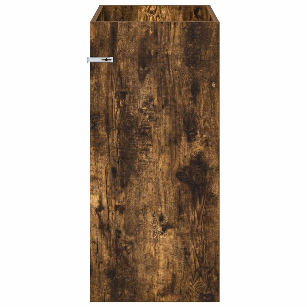 Produktbild för Badrum Under Diskbänk Skåp Rökt ek 78,5 x 37,5 x 81 cm